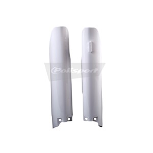 FORK GUARD SUZUKI RM125-250 04-08, RM-Z250 07-24, RM-Z450 08-24 WHITE (OEM 08-11)